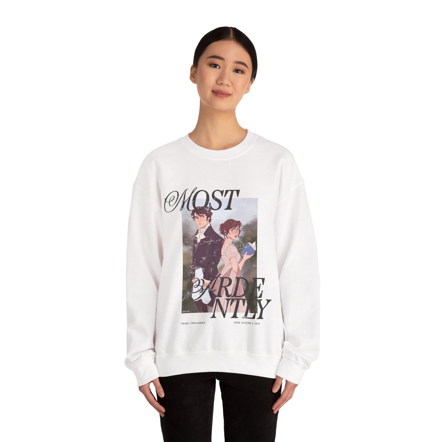 Pride and Prejudice - Elizabeth Bennet & Mr. Darcy - Crewneck Sweatshirt