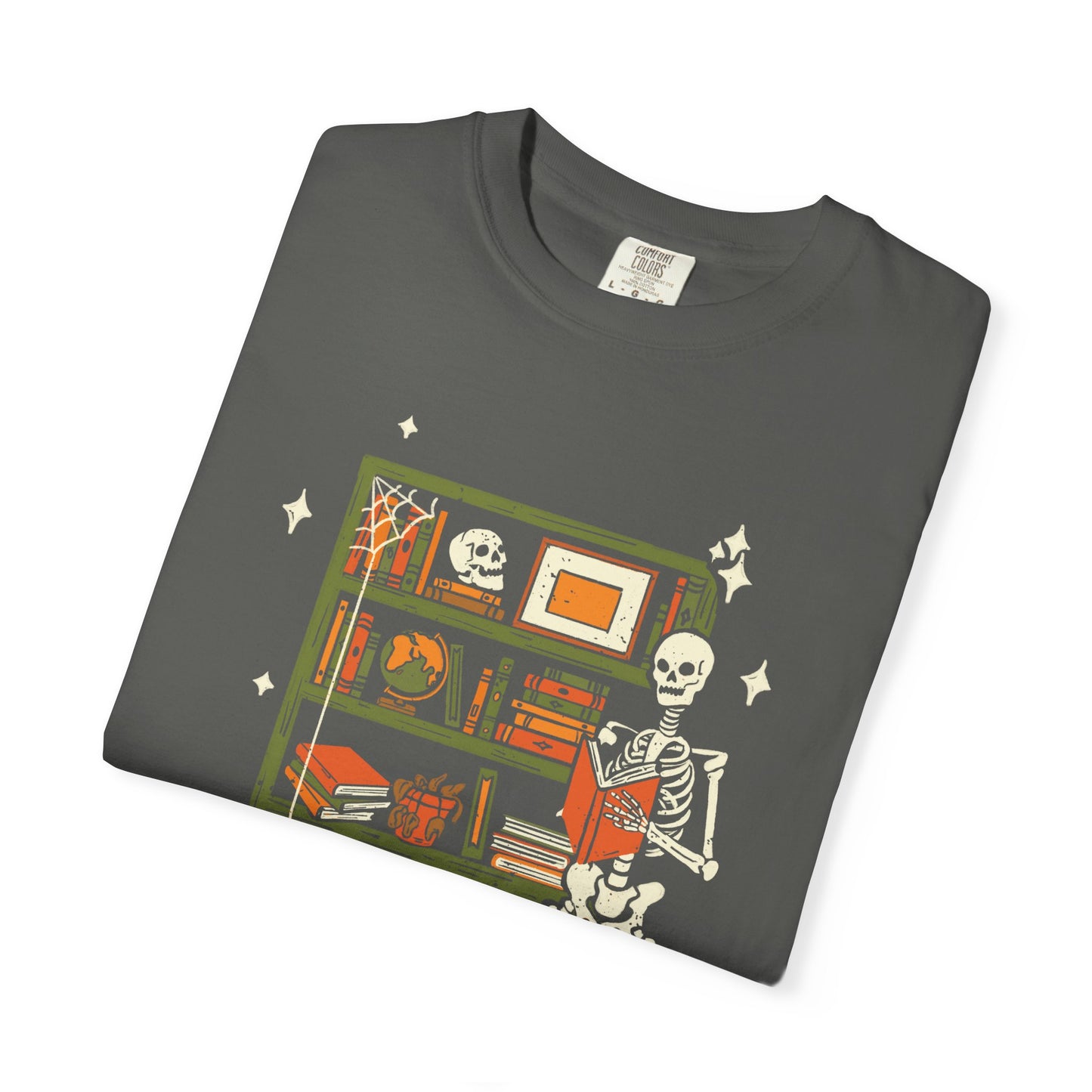 Forever Reading Comfort Colors® Fall Bookish Shirt, Halloween Gift for Book Lovers and Readers