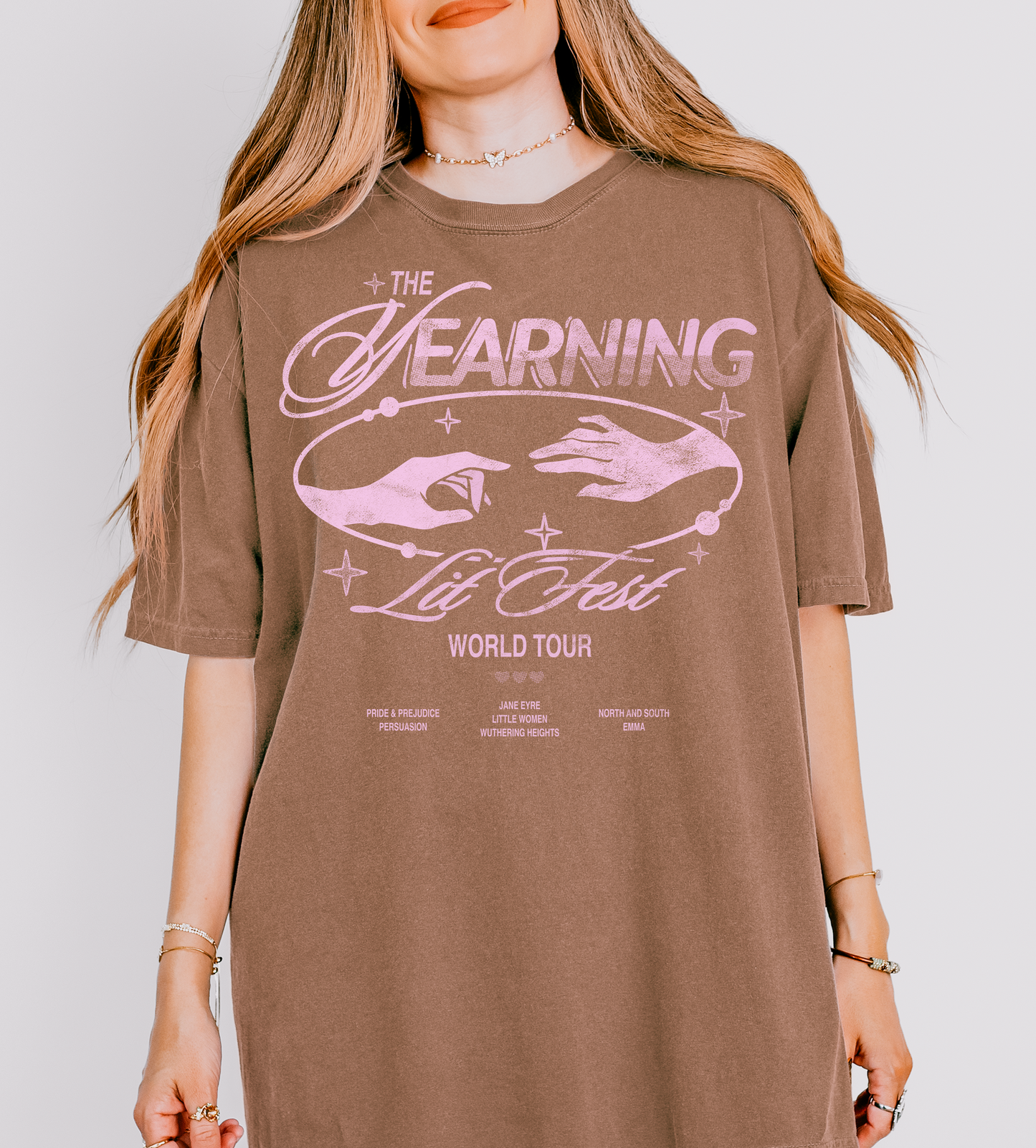Yearning Lit Festival World Tour Bookish Graphic Tee