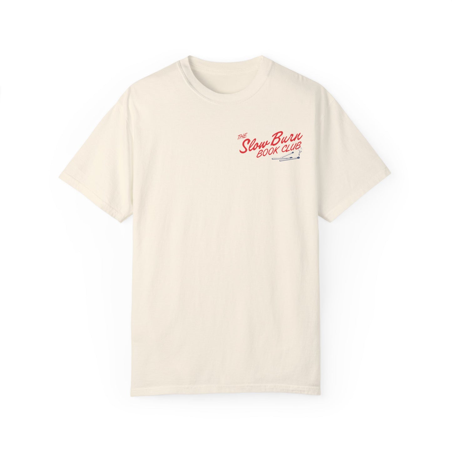 Slow Burn Book Club Comfort Colors Graphic Tee