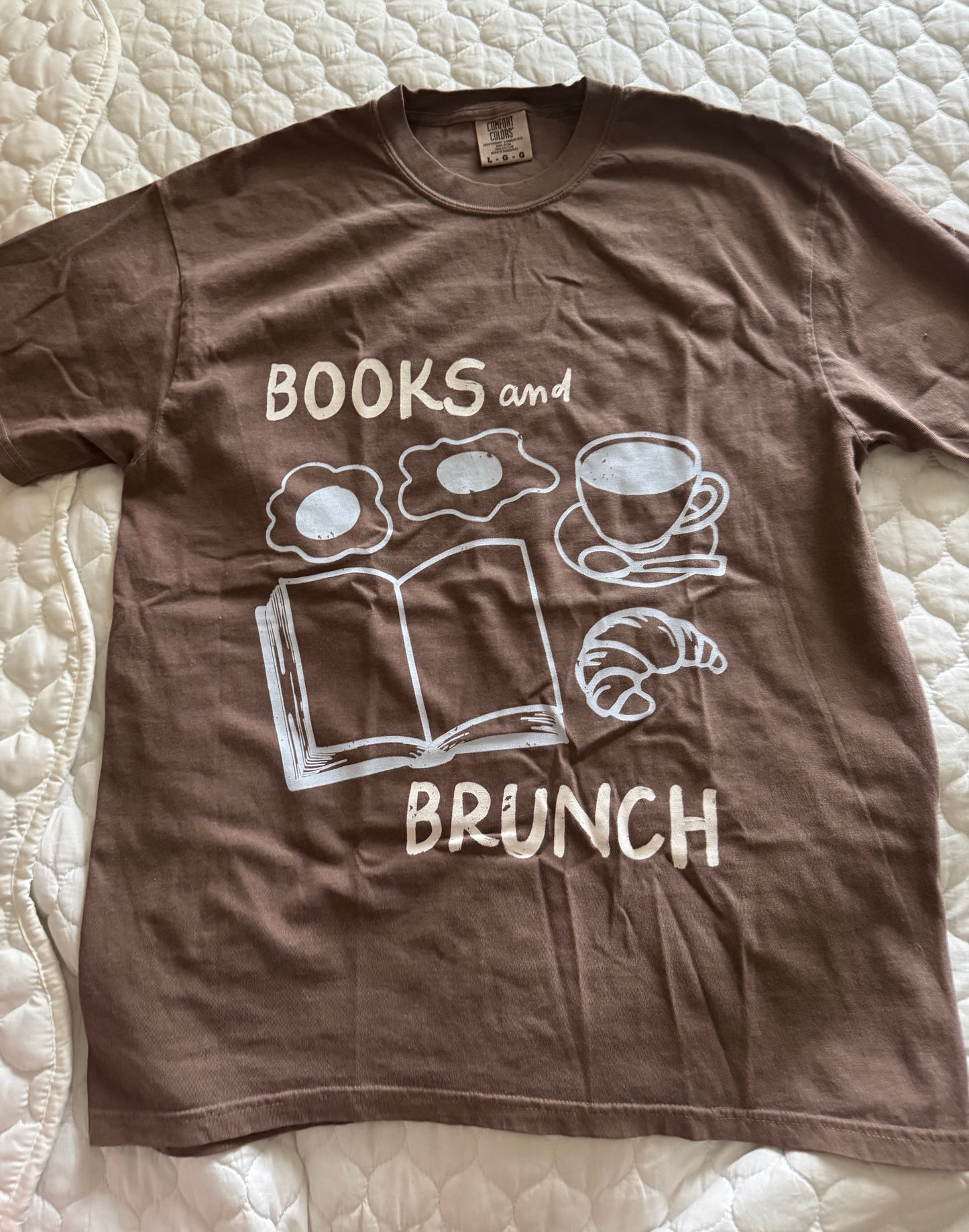 Books and Brunch Bookish Graphic Tee