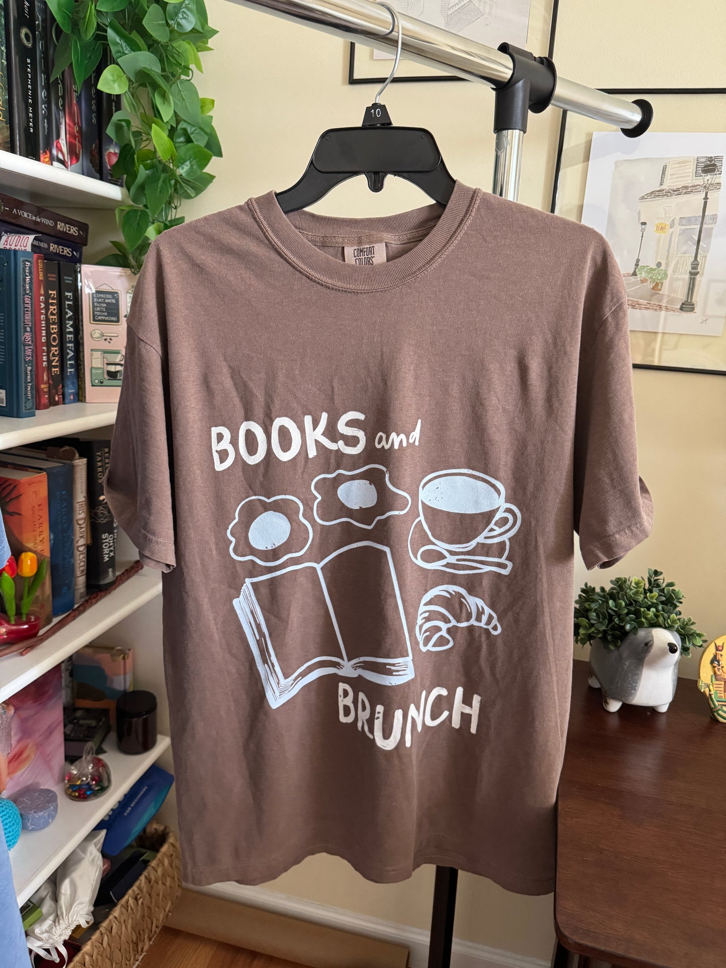 Books and Brunch Bookish Graphic Tee