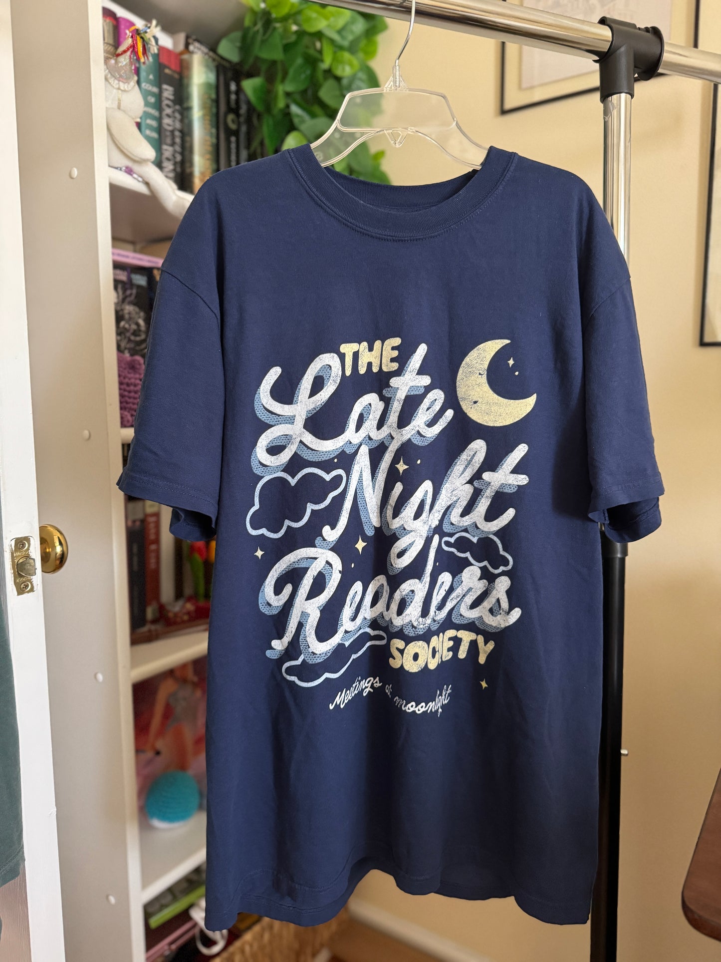 Late Night Readers Society Bookish Graphic Tee