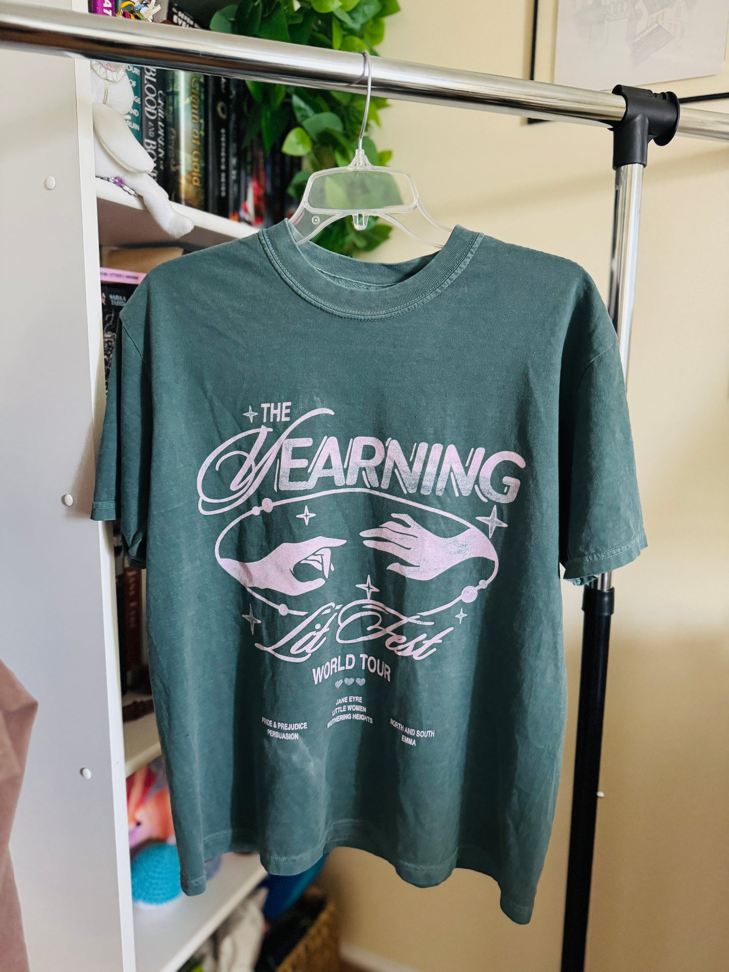 Yearning Lit Festival World Tour Bookish Graphic Tee