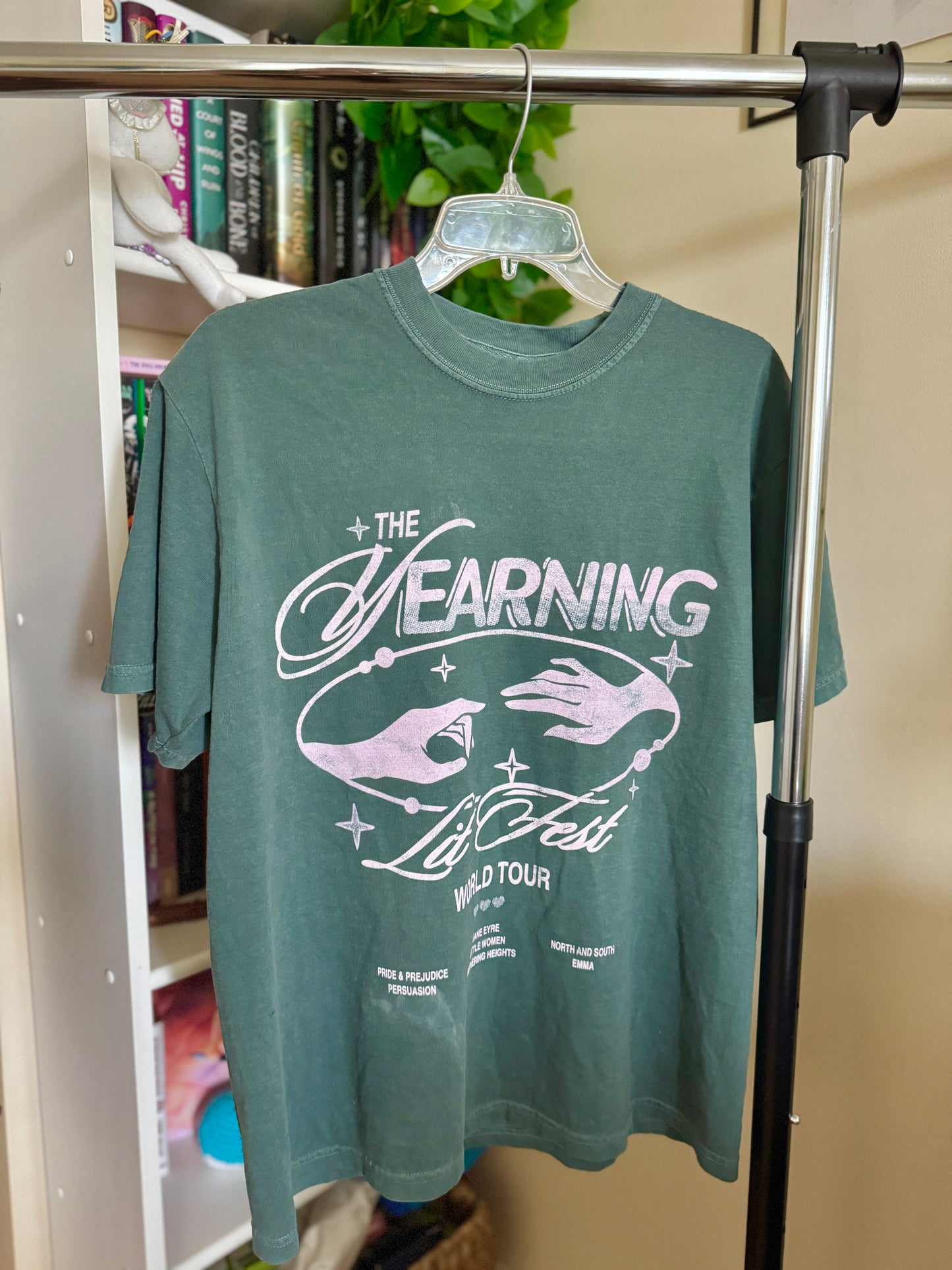 Yearning Lit Festival World Tour Bookish Graphic Tee