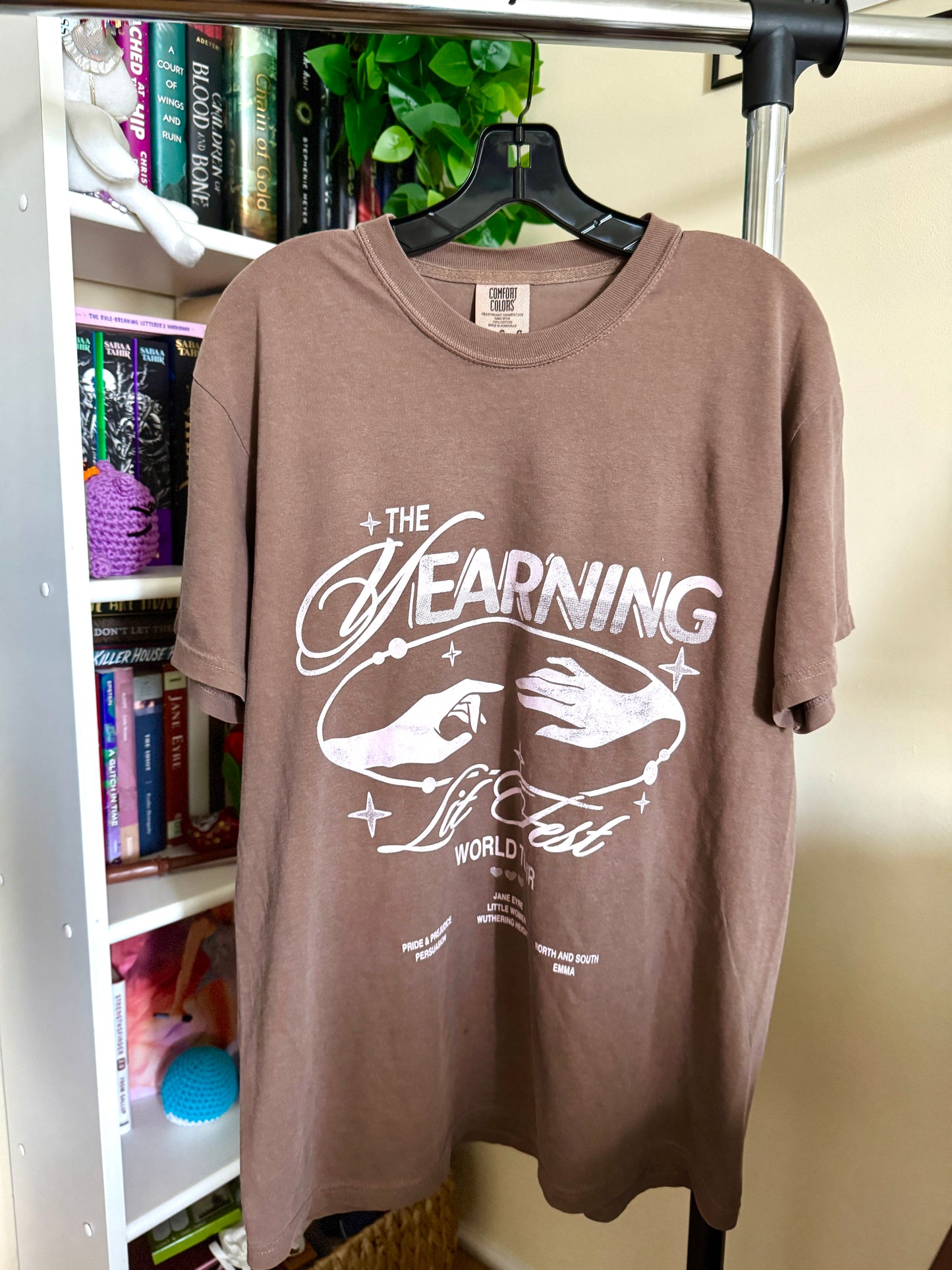 Yearning Lit Festival World Tour Bookish Graphic Tee
