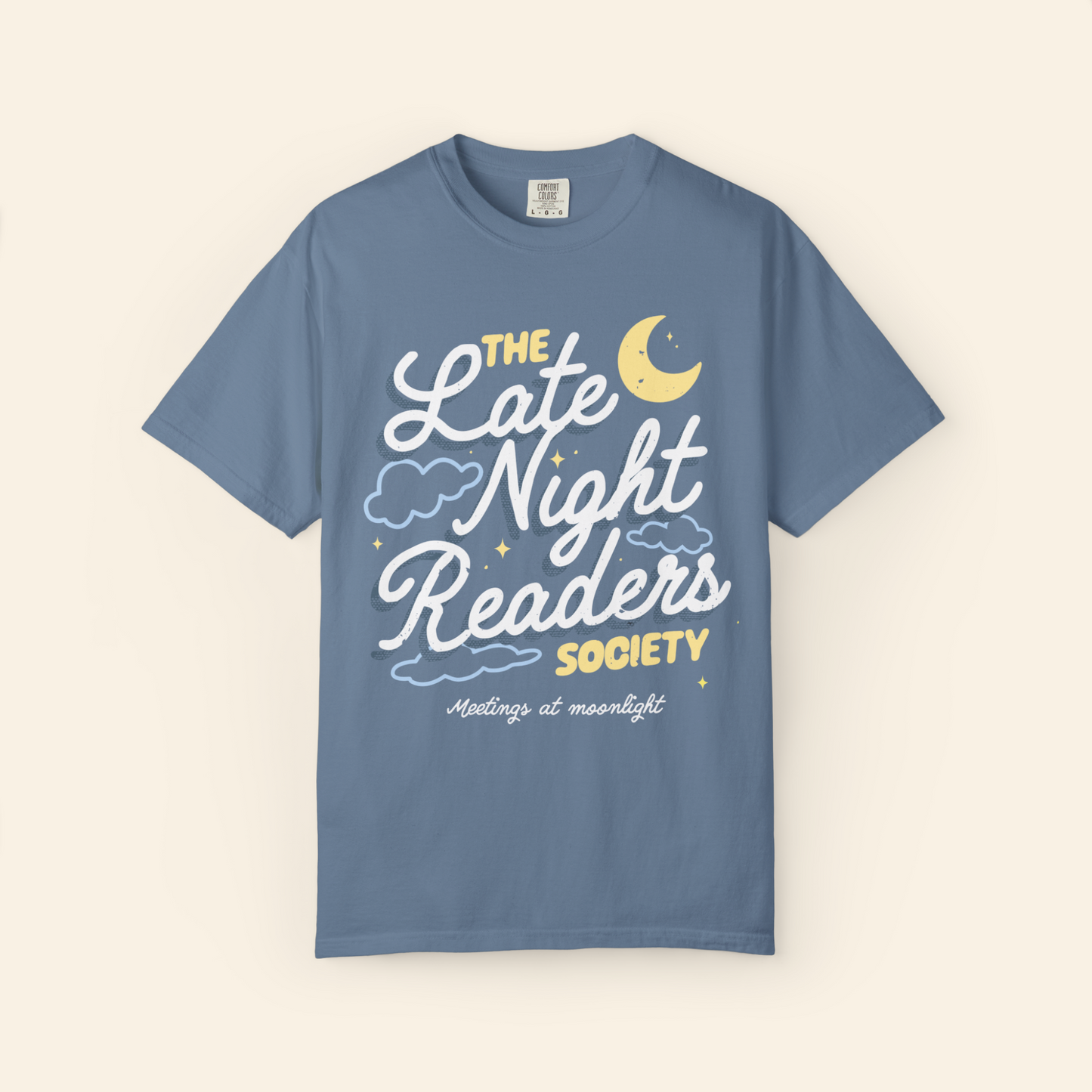 Late Night Readers Society Bookish Graphic Tee