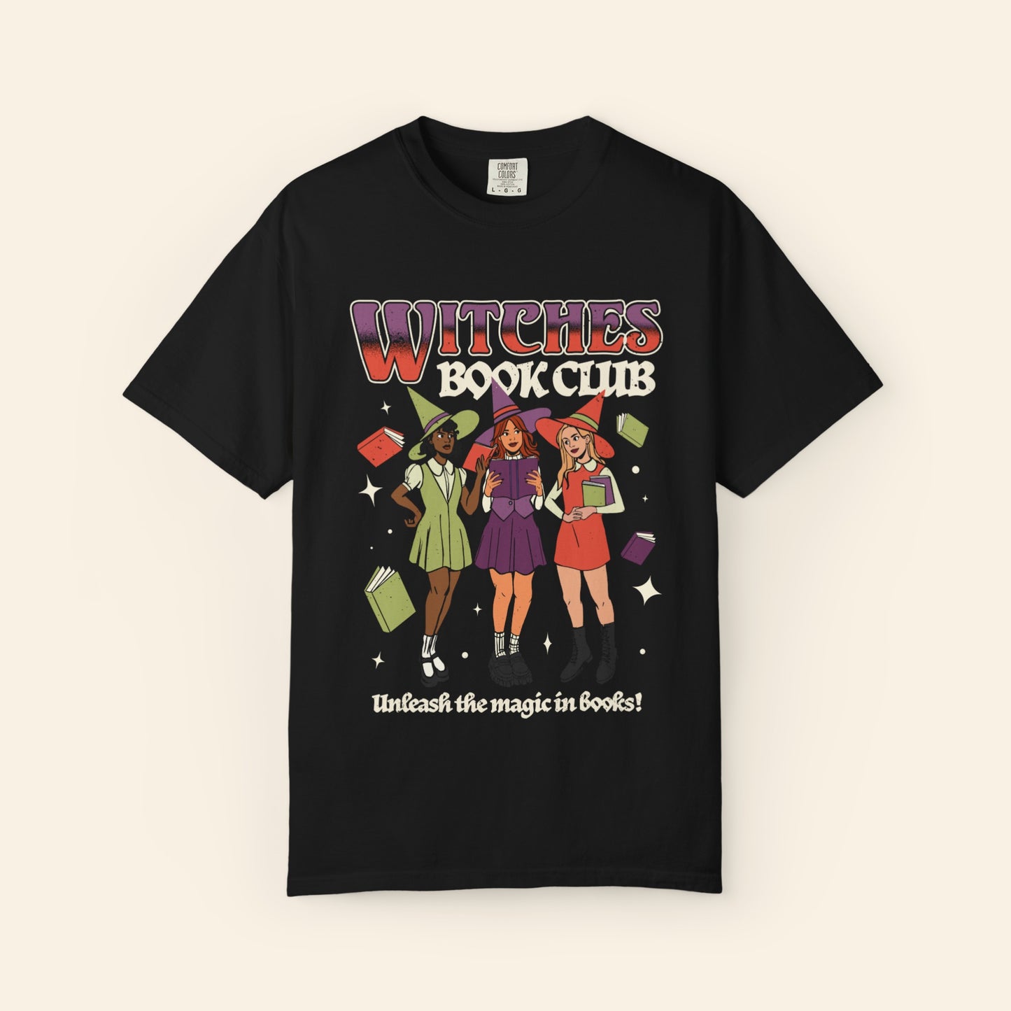 Witches Book Club Graphic Tee