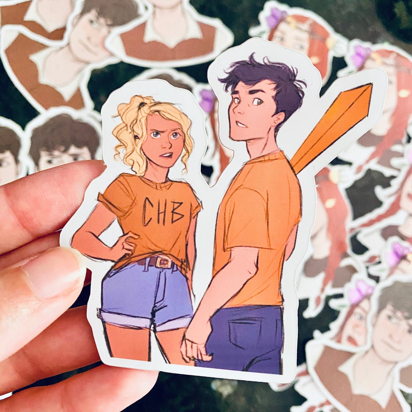 Demigods Sticker | Matte Mirror Sticker | Bookish stickers, gifts for readers, kindle stickers, bookish merch, books
