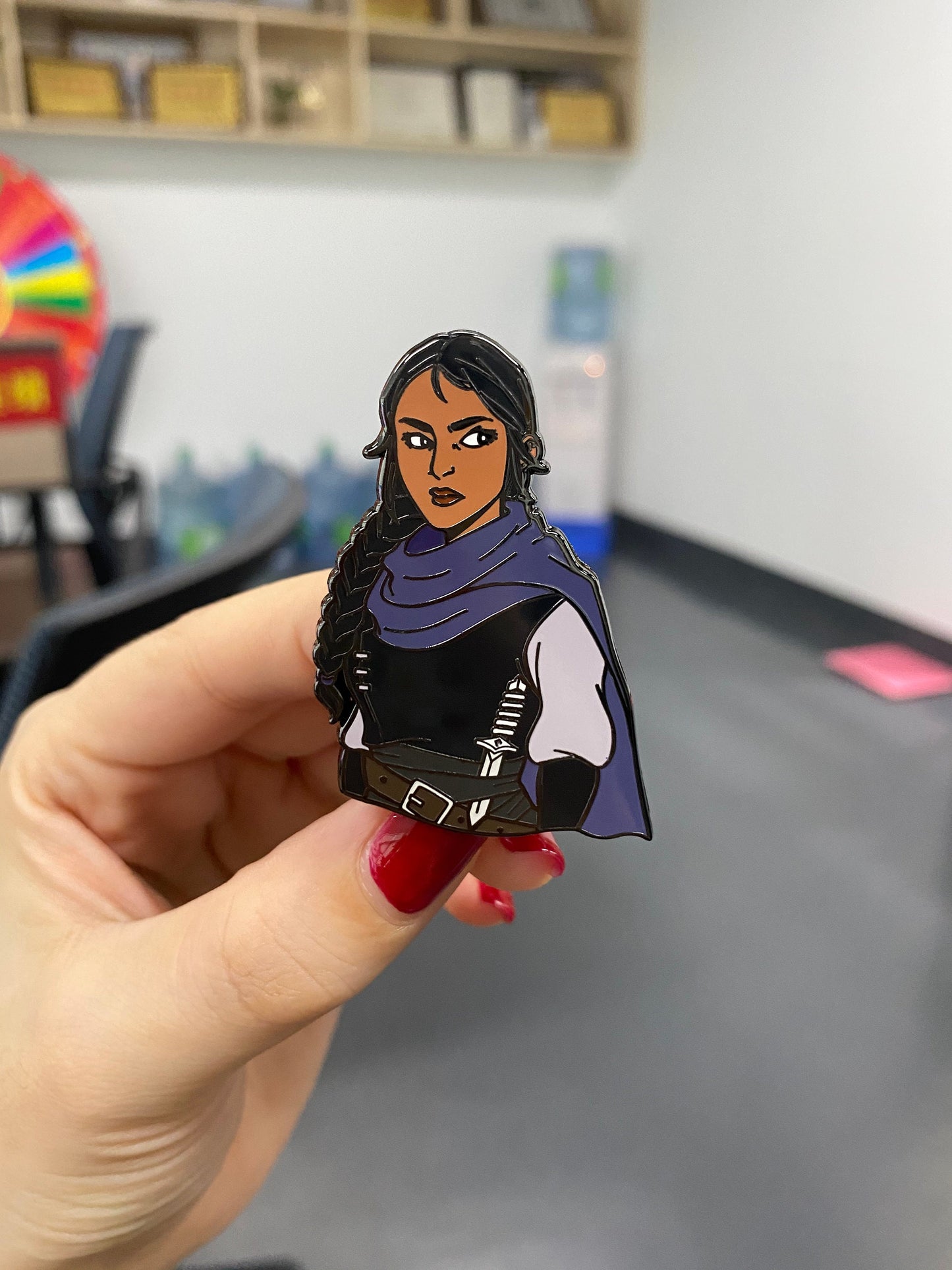 Kaz & Inej - Inspired Enamel Pins