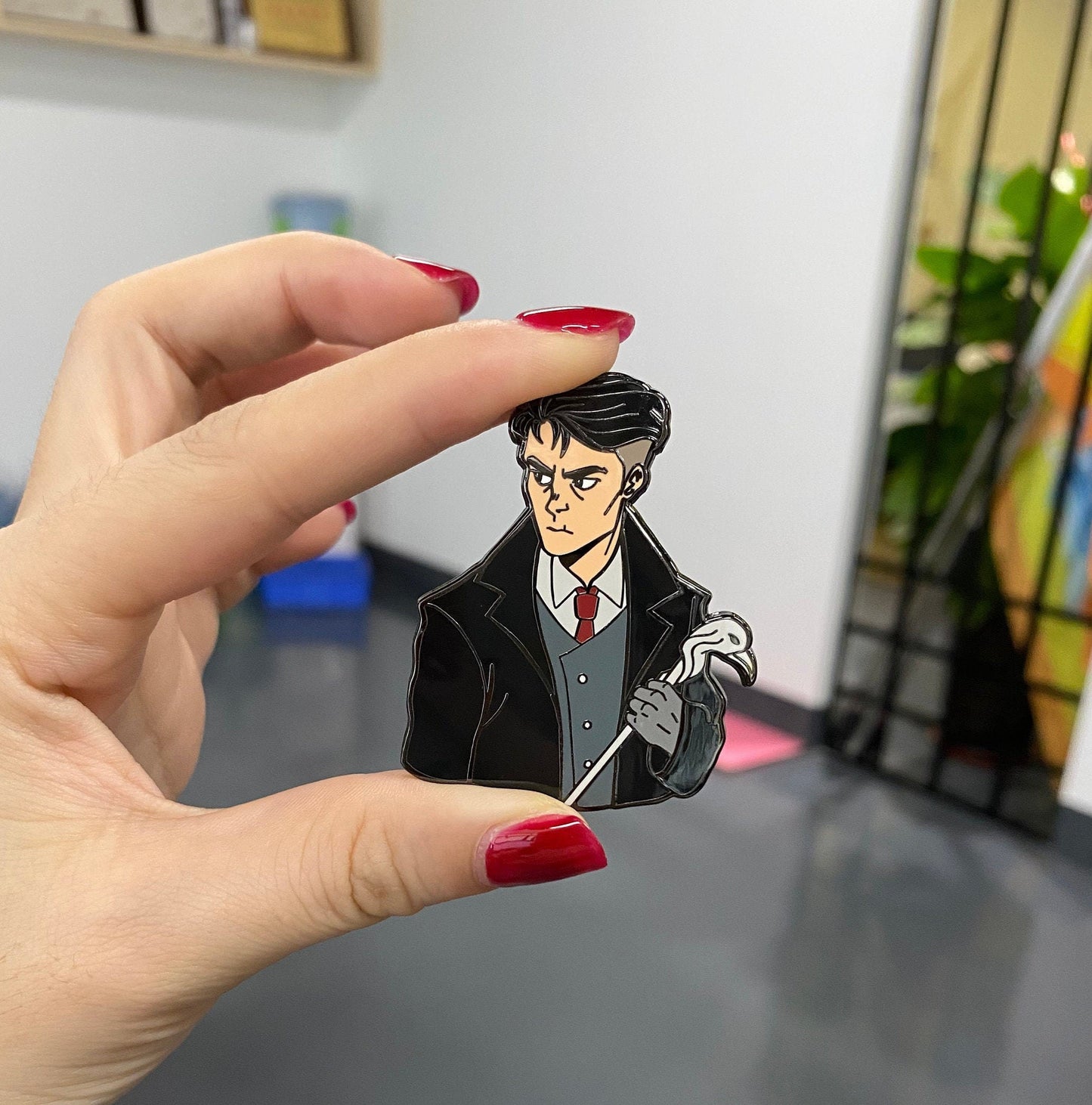Kaz & Inej - Inspired Enamel Pins