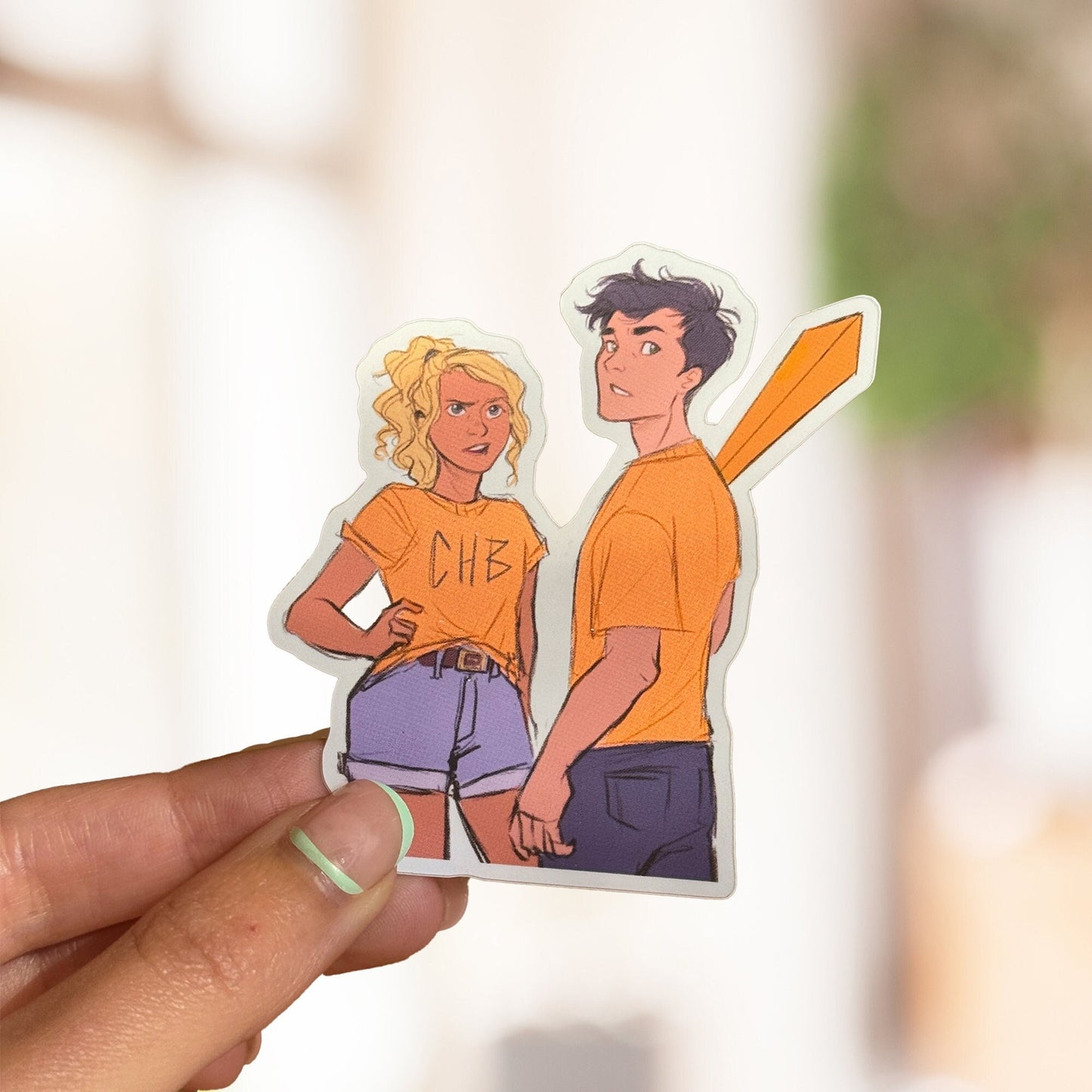 Demigods Sticker | Matte Mirror Sticker | Bookish stickers, gifts for readers, kindle stickers, bookish merch, books
