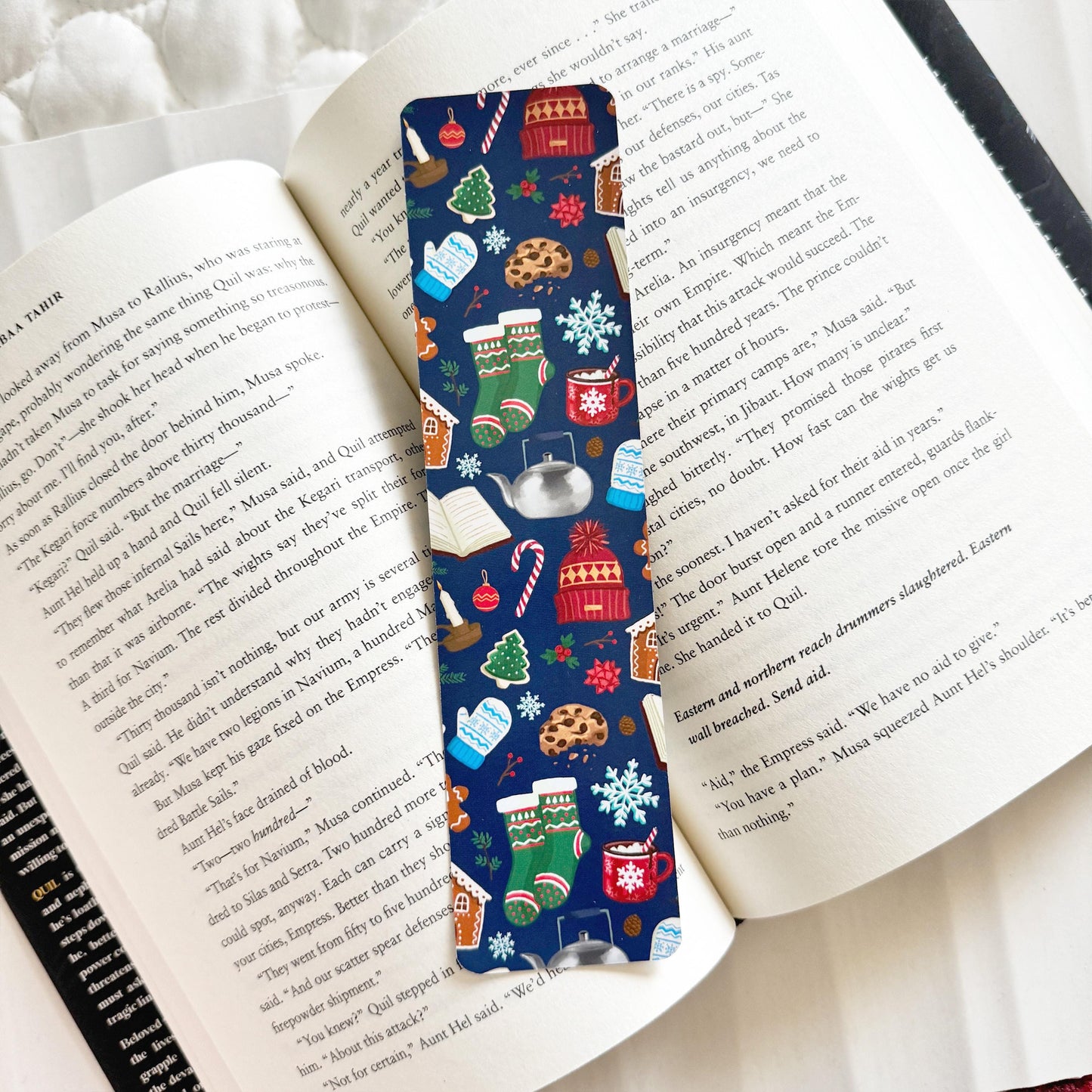 Seasonal Bookmarks Set, Hand drawn Fall, Winter & Summer Bookmarks, Cute and Colorful Bookmarks for Readers and Book Lovers