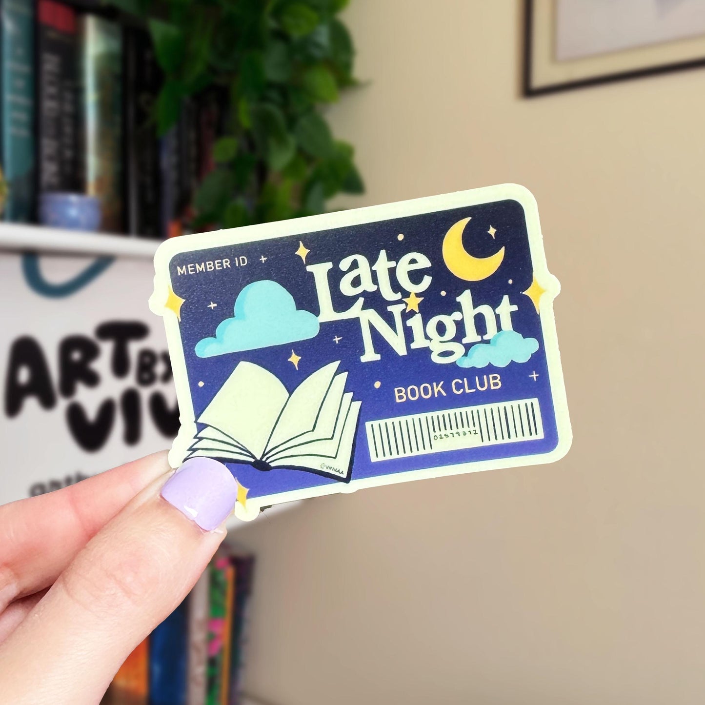 The Blue Collection Bookish Kindle Sticker Pack