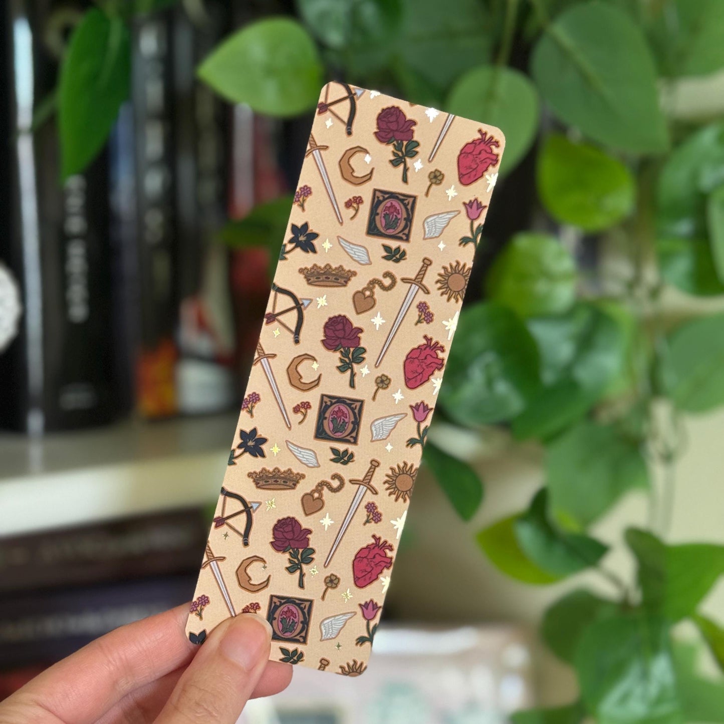 Castlecore Medieval Romance Gold Foil Bookmark