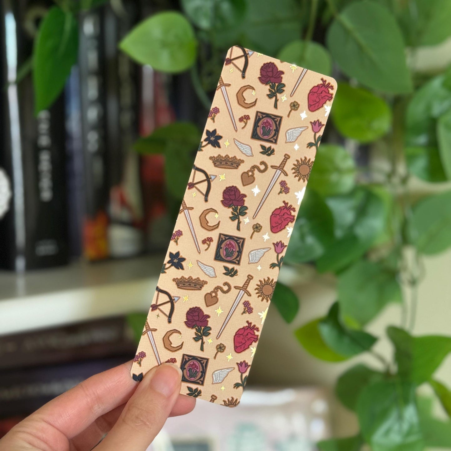 Castlecore Medieval Romance Gold Foil Bookmark