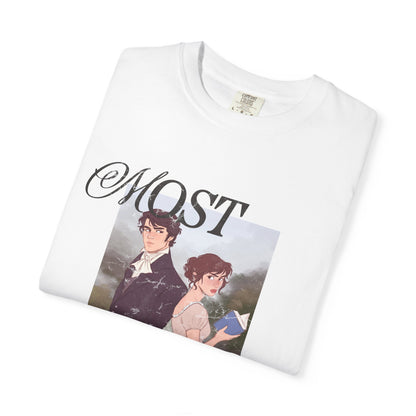 Pride and Prejudice - COMFORT COLORS Graphic Tee | Elizabeth Bennet & Mr. Darcy, Jane Austen,  Bookish Merch