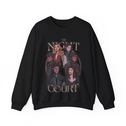 A Court of Thorns and Roses - The Night Court - Heavy Blend Crewneck Sweatshirt