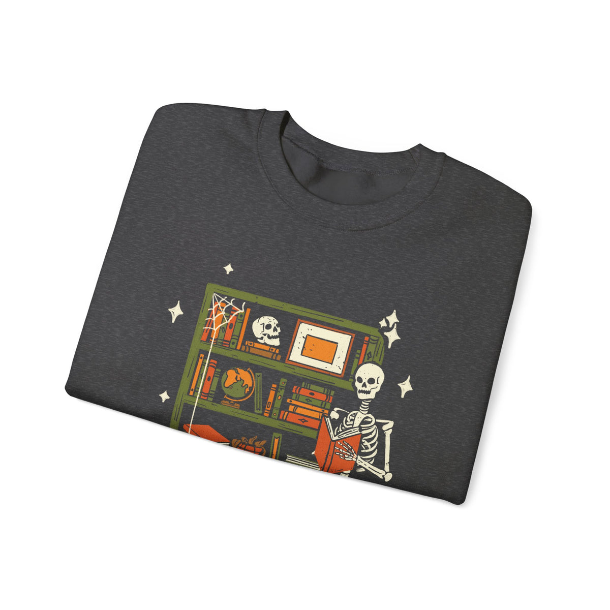 Forever Reading Gildan Fall Bookish TShirt,Crewneck Sweatshirt, Halloween Gift for Book Lovers and Readers