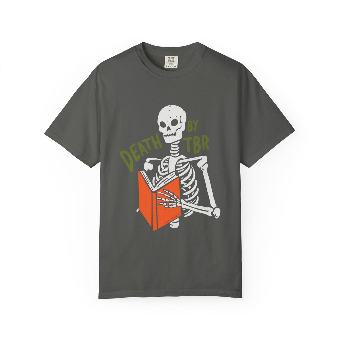 Death by TBR Comfort Colors Graphic Tee