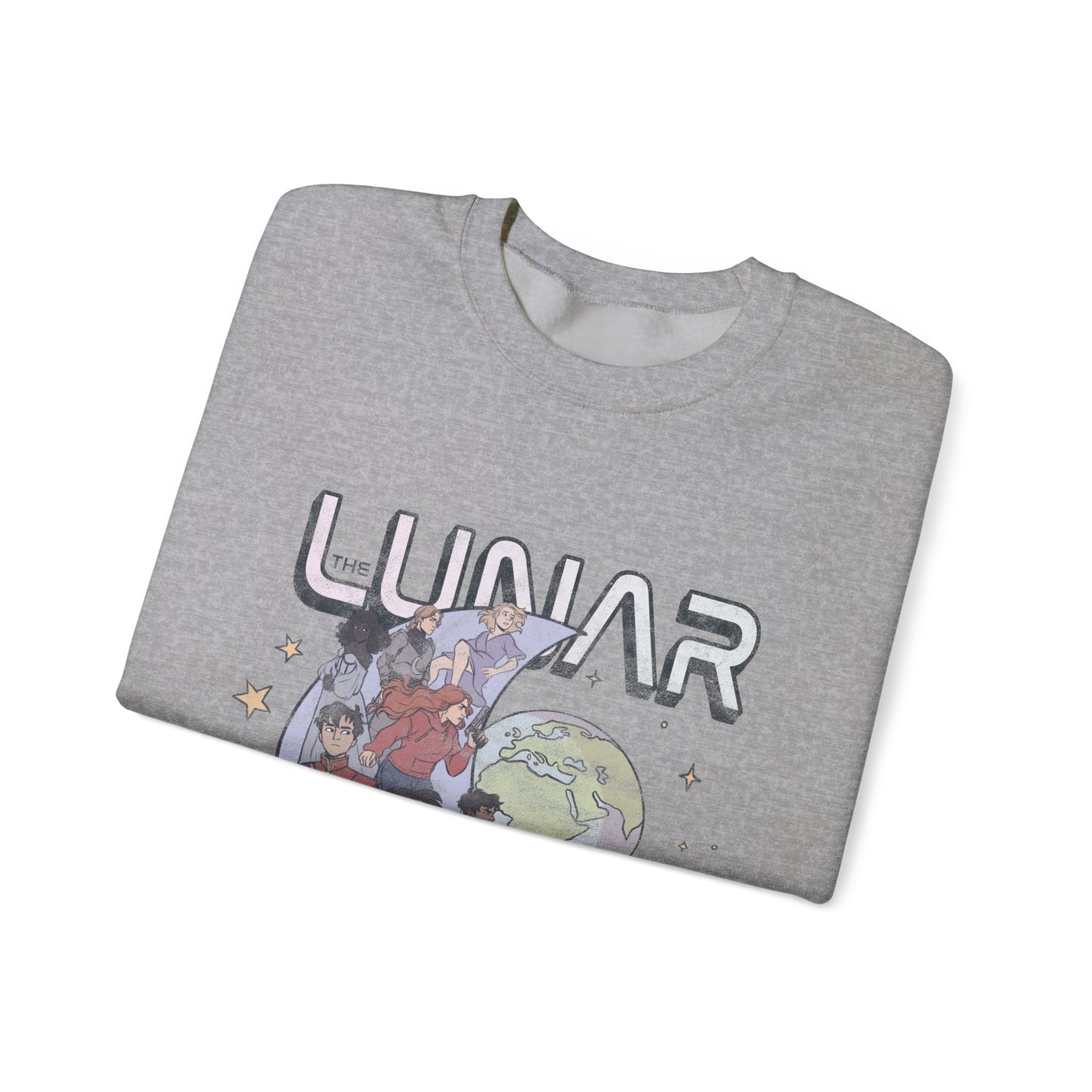 The Lunar Chronicles - Heavy Blend Crewneck Sweatshirt