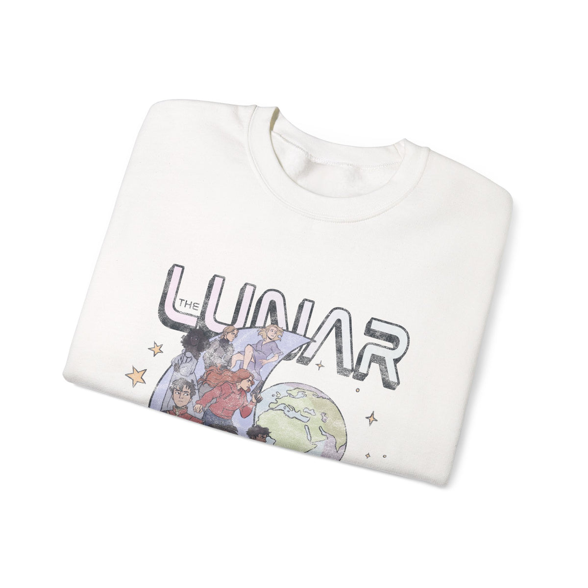 The Lunar Chronicles - Heavy Blend Crewneck Sweatshirt