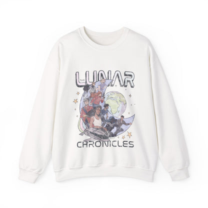 The Lunar Chronicles - Heavy Blend Crewneck Sweatshirt