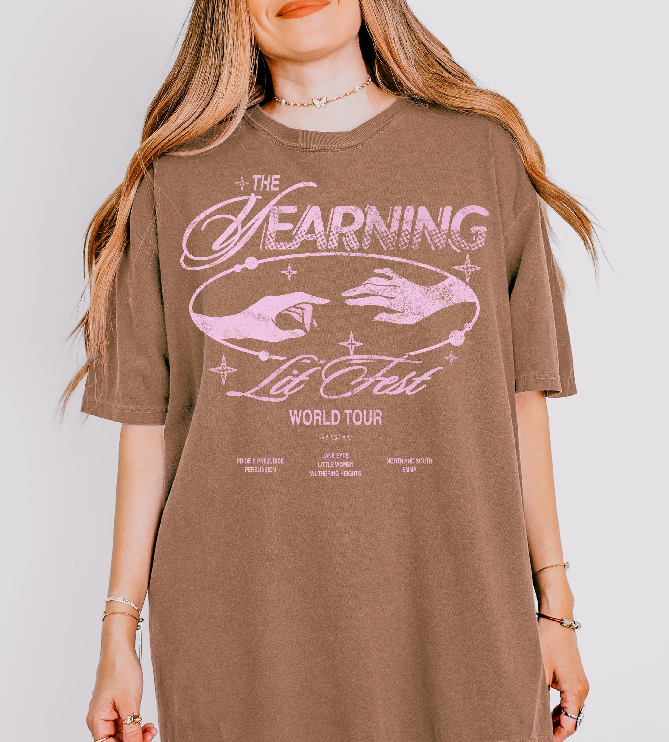 Yearning Lit Festival World Tour Bookish Graphic Tee