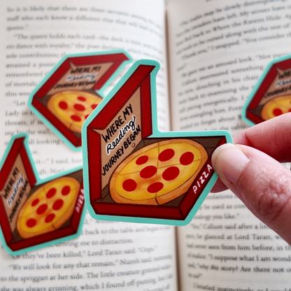 Early 2000's Reading Challenge Bookish Kindle Sticker