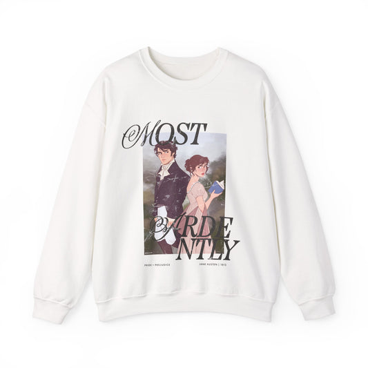 Pride and Prejudice - Elizabeth Bennet & Mr. Darcy - Crewneck Sweatshirt