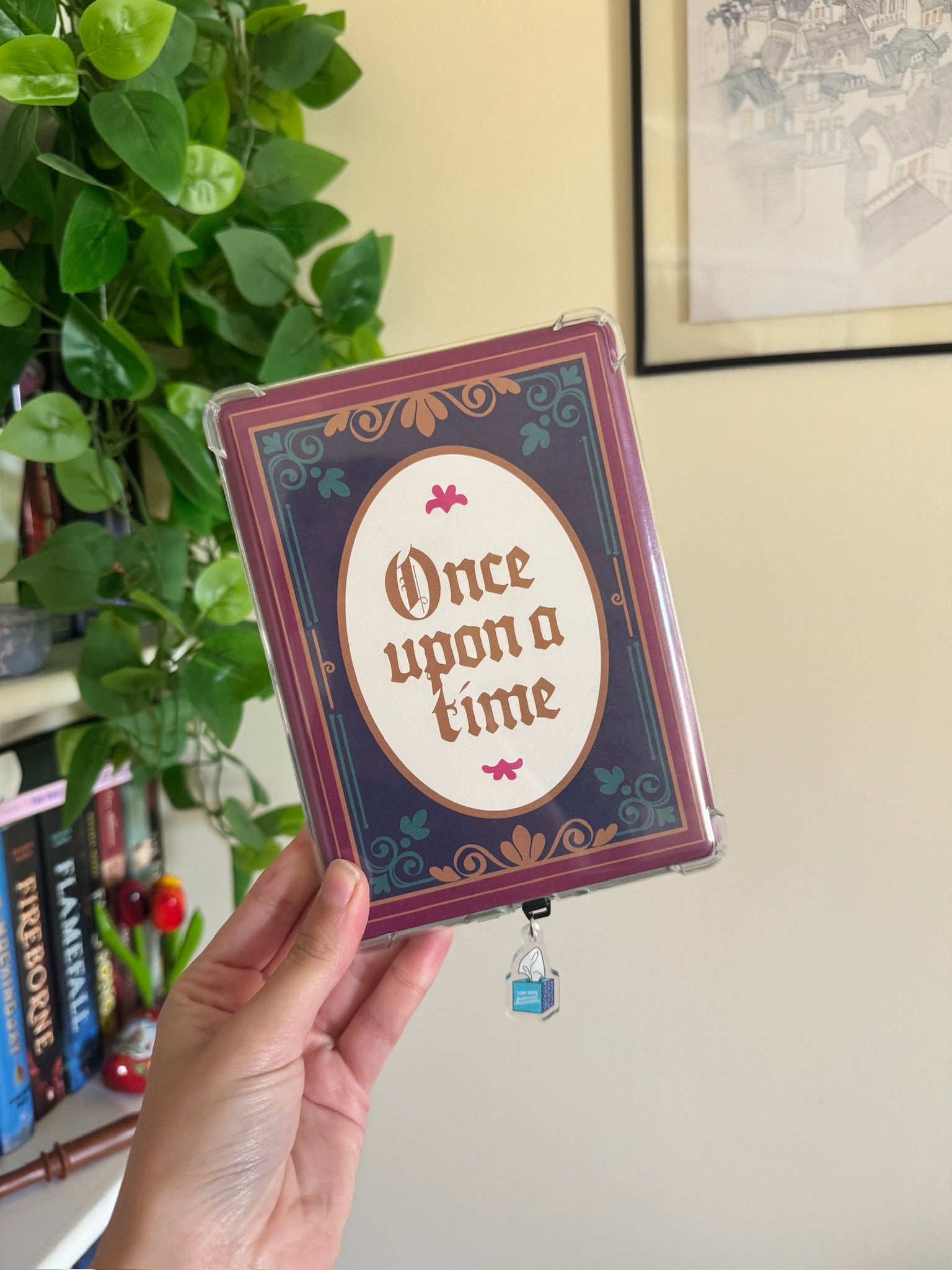 Once Upon a Time Kindle Clear Case Insert - Kindle Accessories
