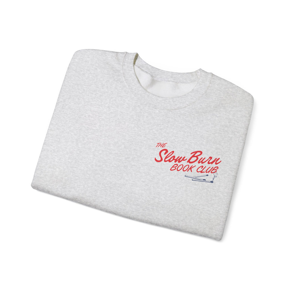 Slow Burn Book Club Sweatshirt Love Is Worth The Wait  Book Lovers Romance Readers Cozy Crewneck Book Club Gift