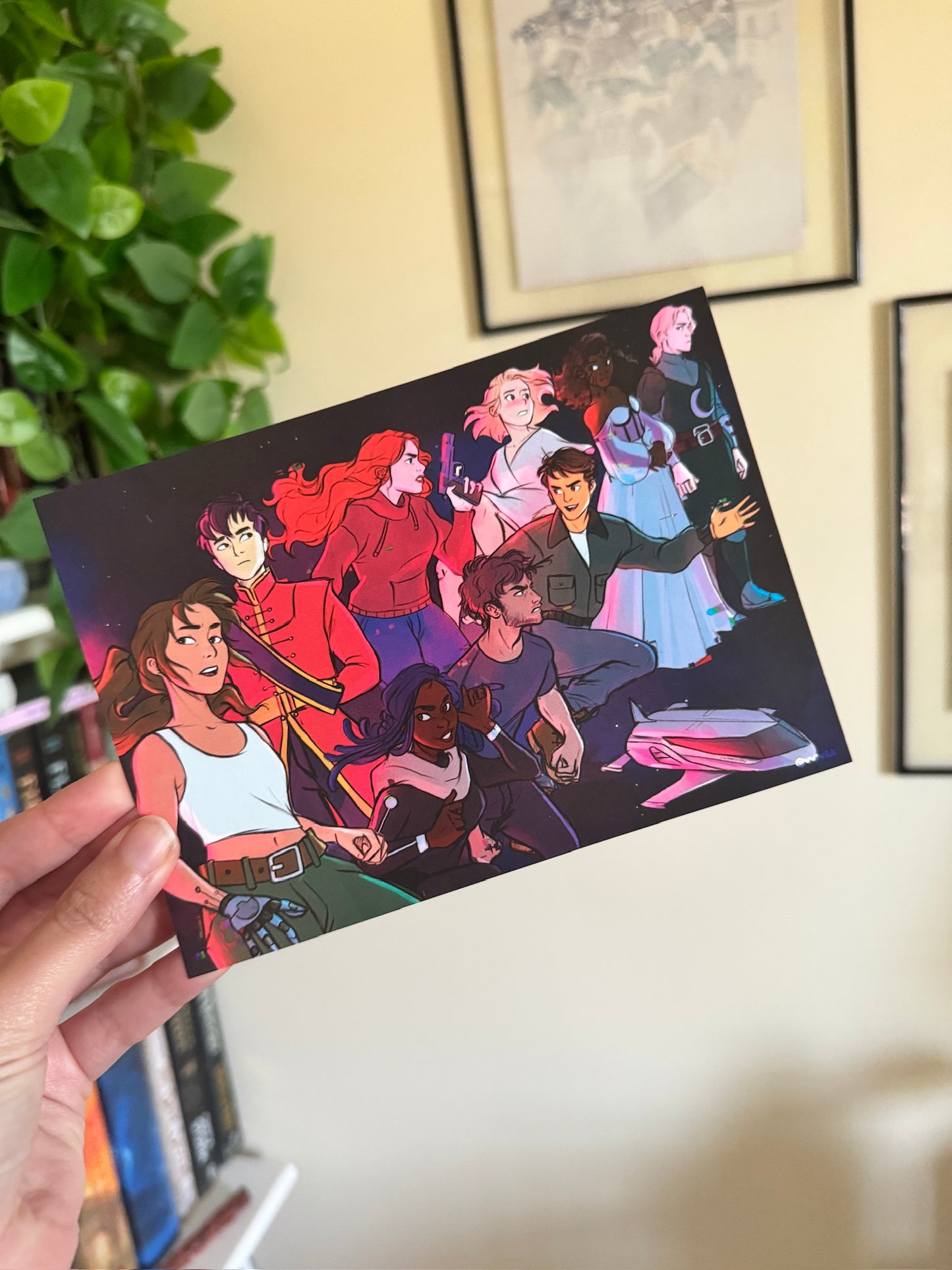 The Rampion Crew - The Lunar Chronicles 5x7 Art Print