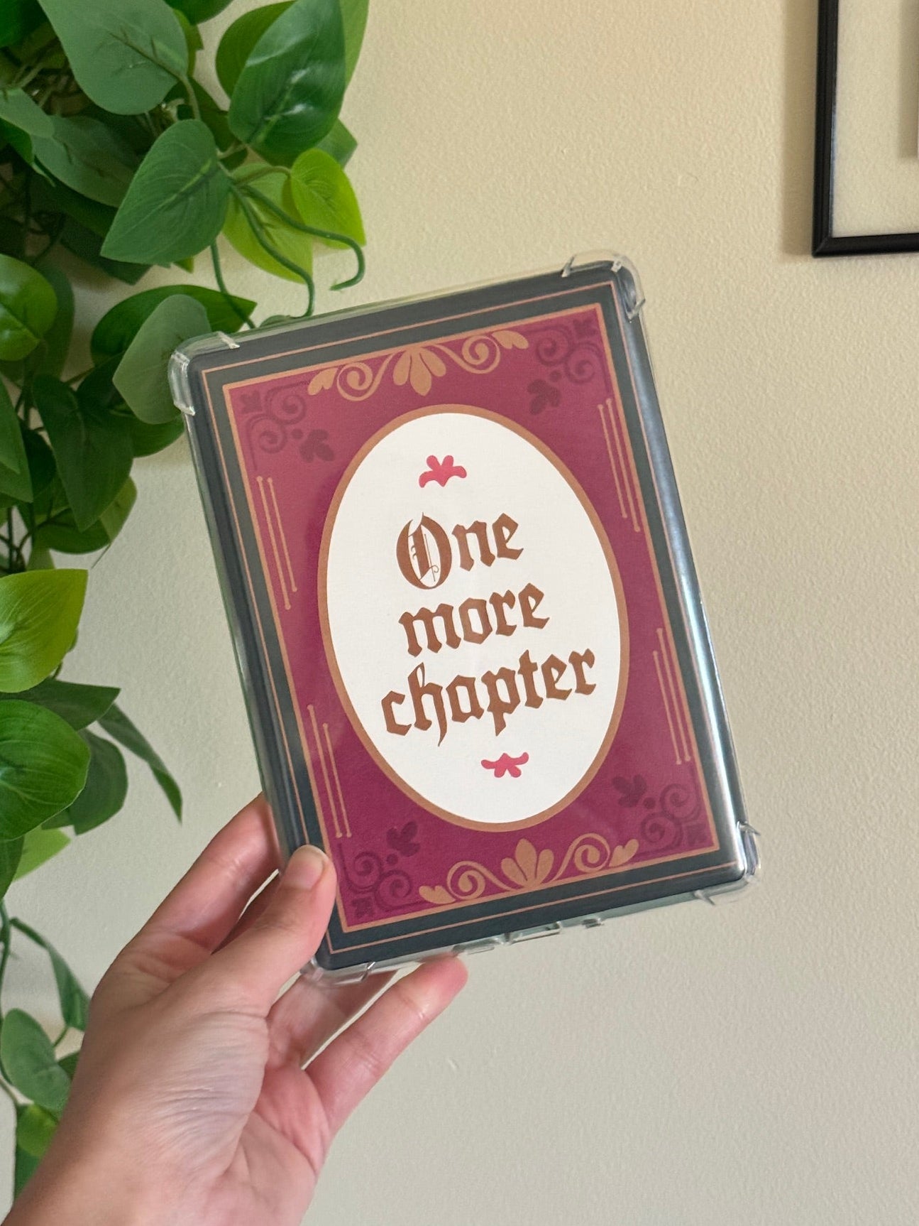 One More Chapter Kindle Clear Case Insert - Kindle Accessories