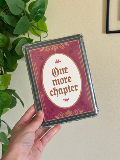 One More Chapter Kindle Clear Case Insert - Kindle Accessories
