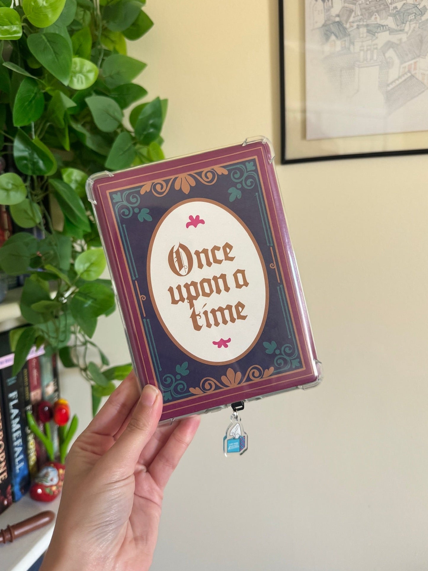 Once Upon a Time Kindle Clear Case Insert - Kindle Accessories