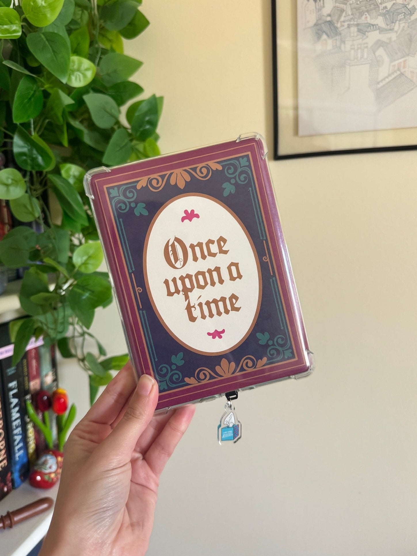 Once Upon a Time Kindle Clear Case Insert - Kindle Accessories