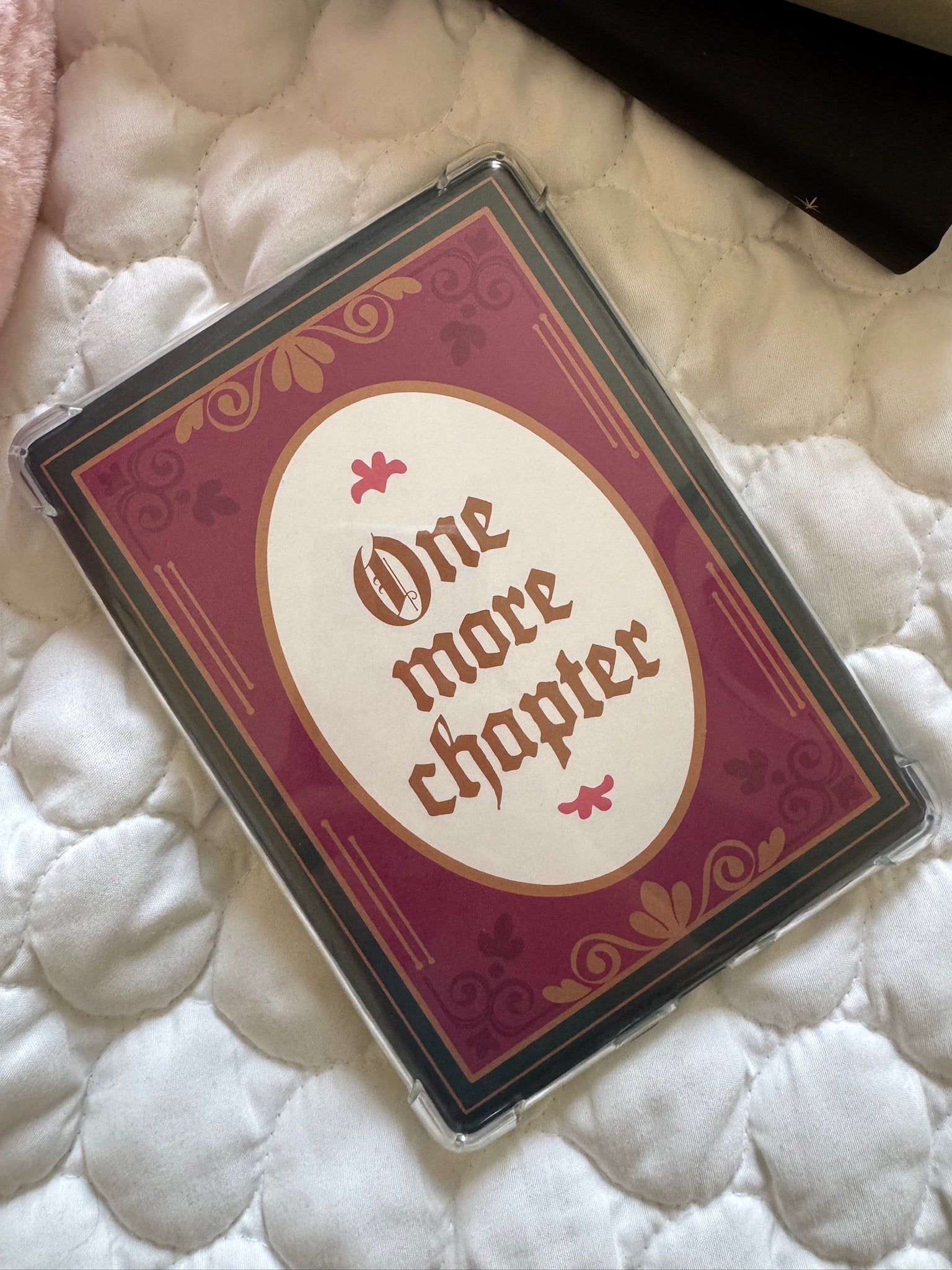 One More Chapter Kindle Clear Case Insert - Kindle Accessories