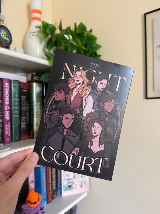 A Court of Thorns and Roses - The Night Court  Print | ACOTAR Print | ACOTAR Merch