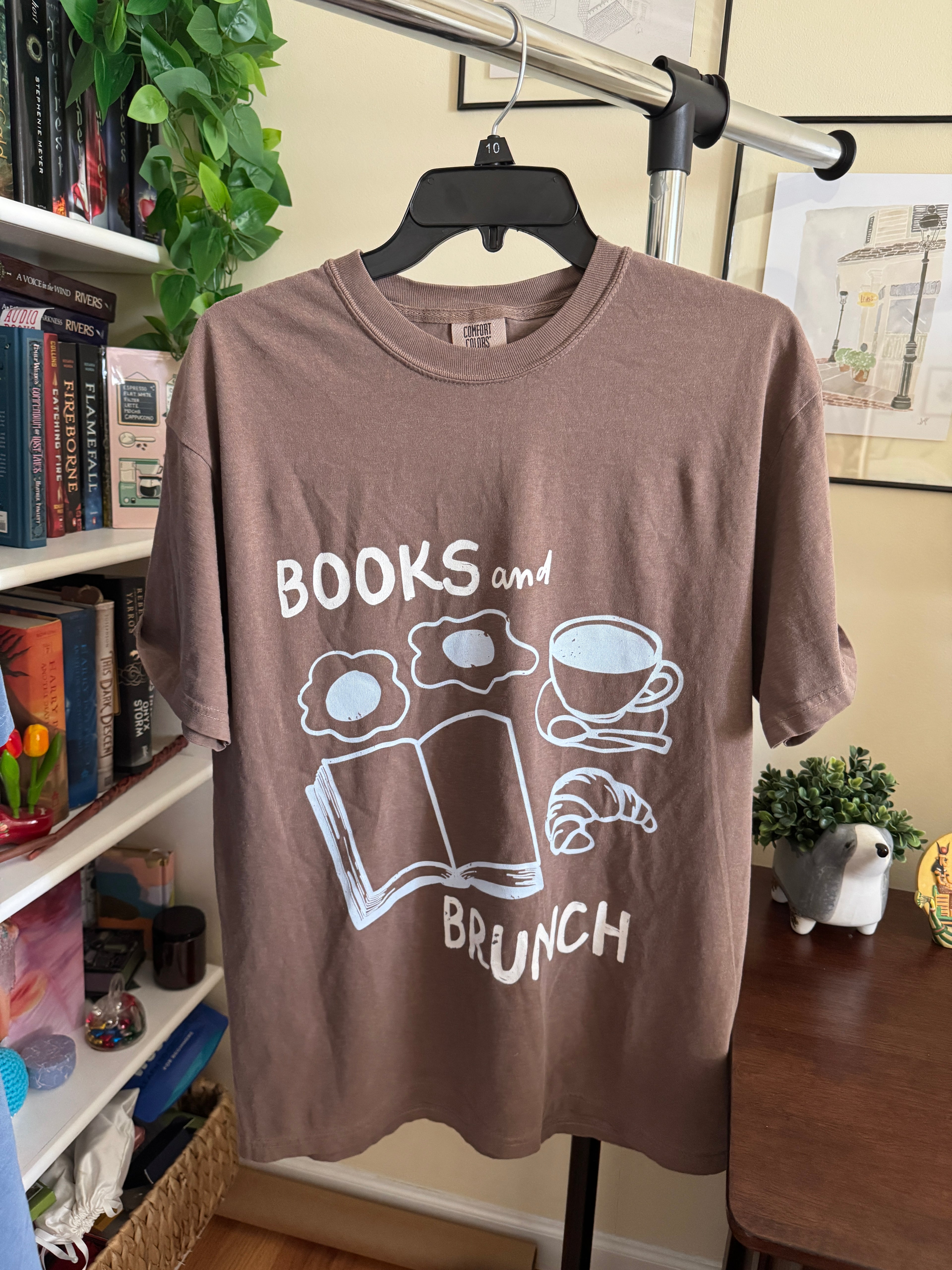 Books and Brunch Bookish Graphic Tee