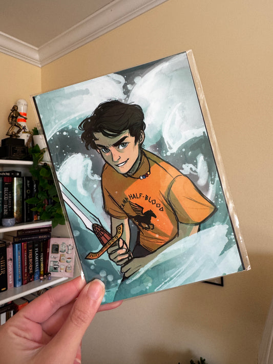Percy Jackson 5x7 Art Print