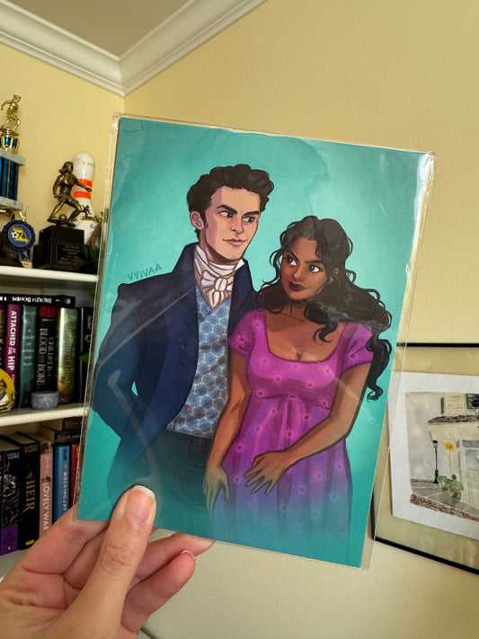 Kate and Anthony 5x7 Art Print