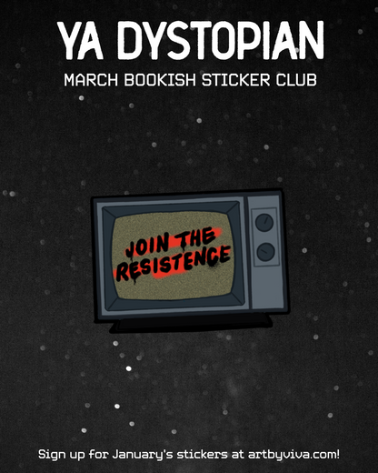 The Bi-Monthly Bookish Sticker Club