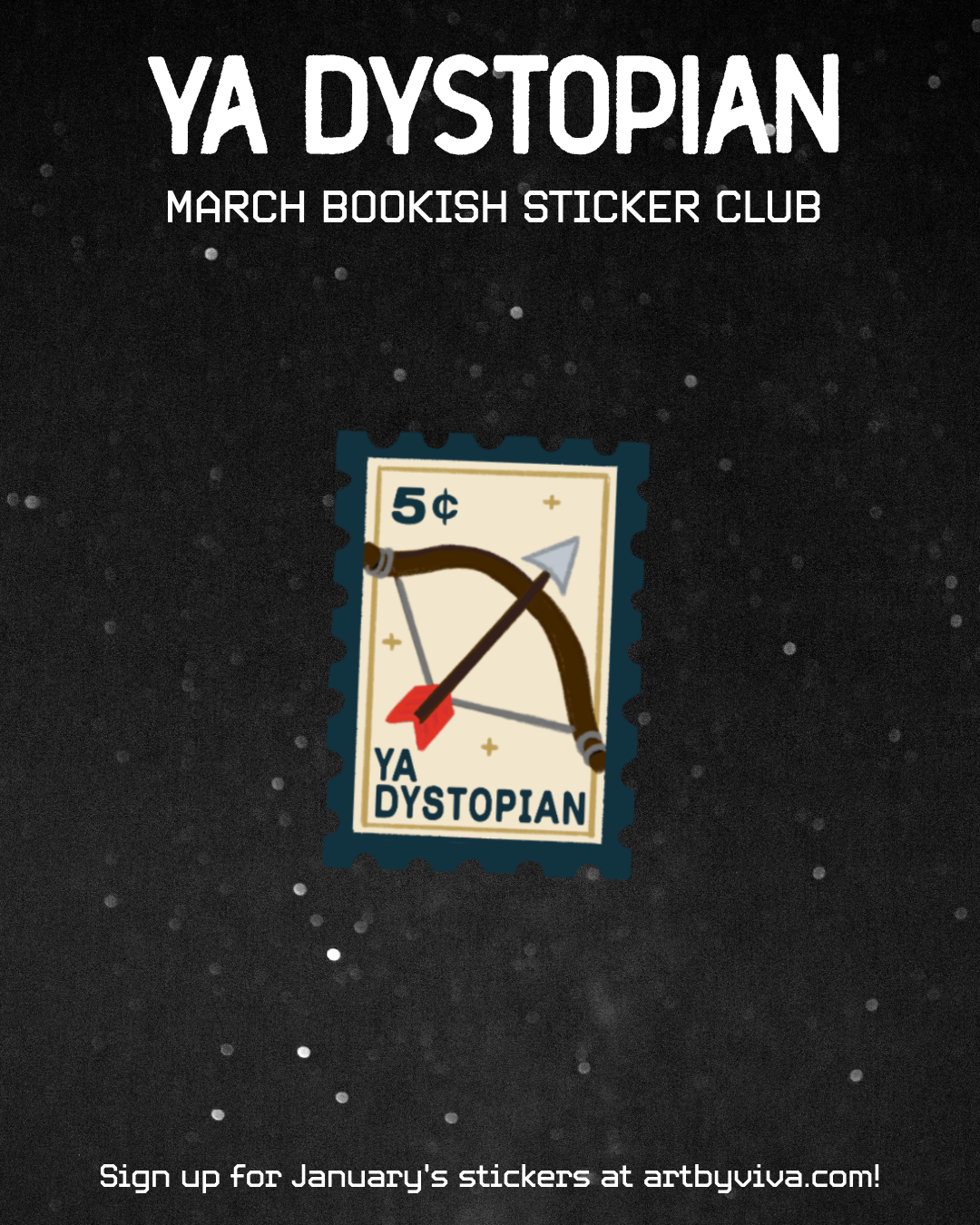 The Bi-Monthly Bookish Sticker Club