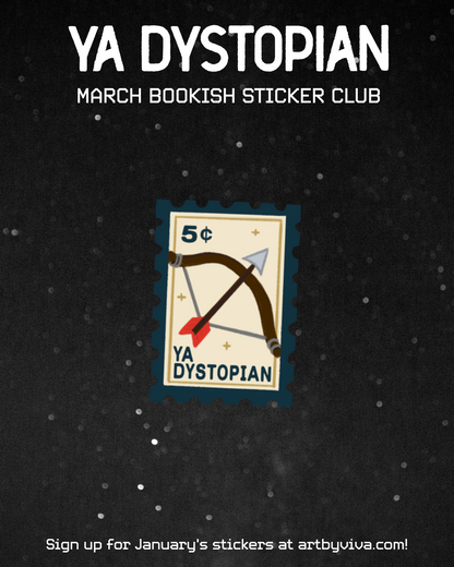 The Bi-Monthly Bookish Sticker Club