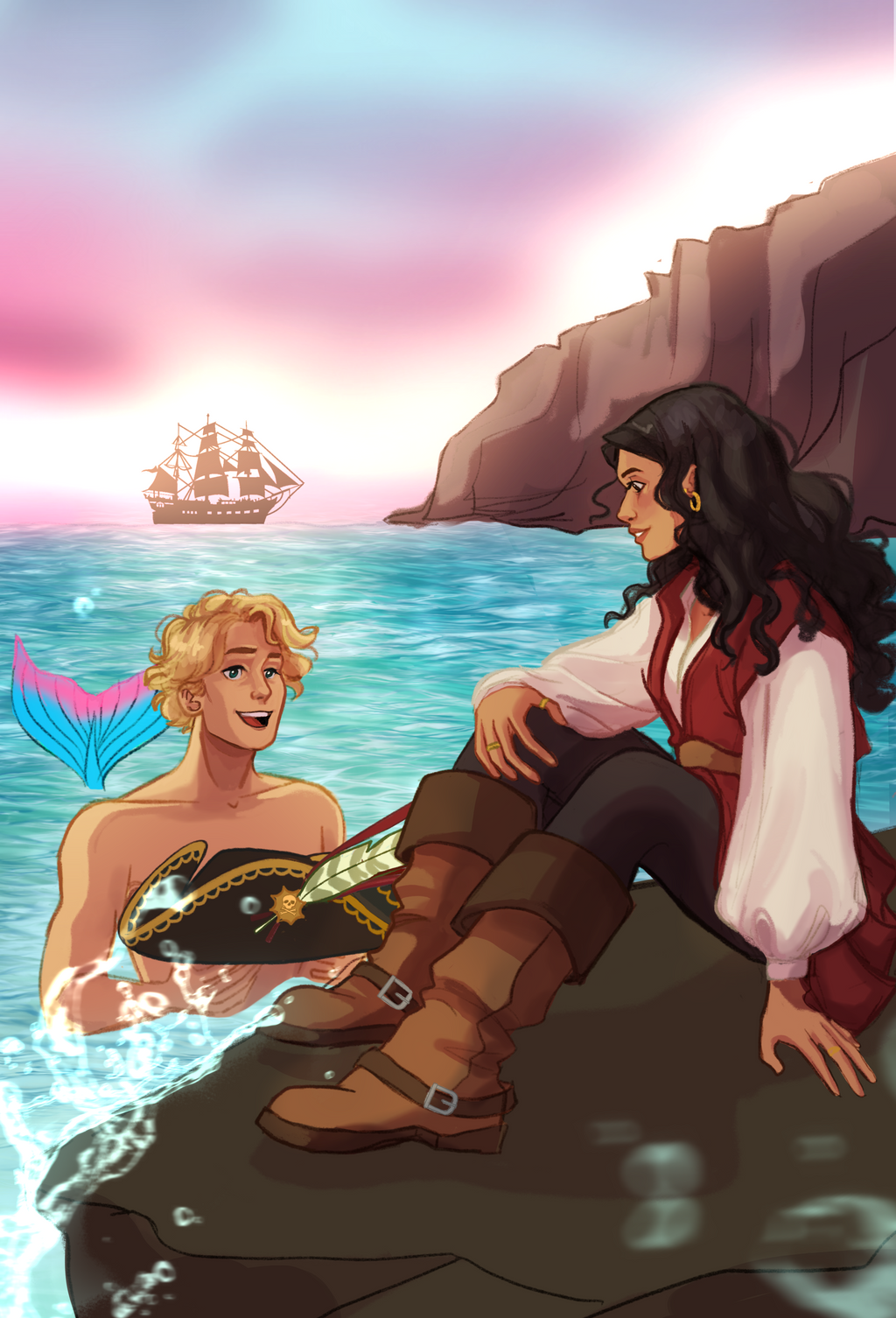 The Book Voyagers Mail Club - Pirate Fantasy (August/September)