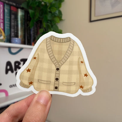 Cozy Sweater Bookish Sticker