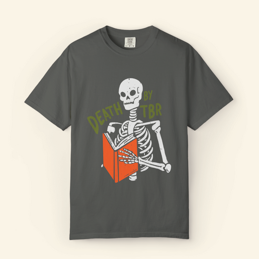 Death by TBR Comfort Colors Graphic Tee