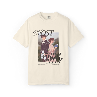 Pride and Prejudice - COMFORT COLORS Graphic Tee | Elizabeth Bennet & Mr. Darcy, Jane Austen,  Bookish Merch