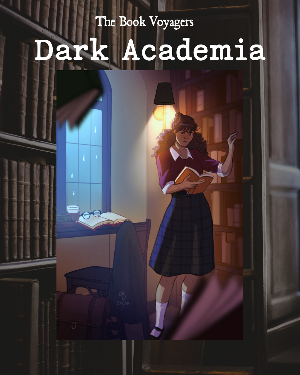 The Book Voyagers Mail Club - Dark Academia (October/November)